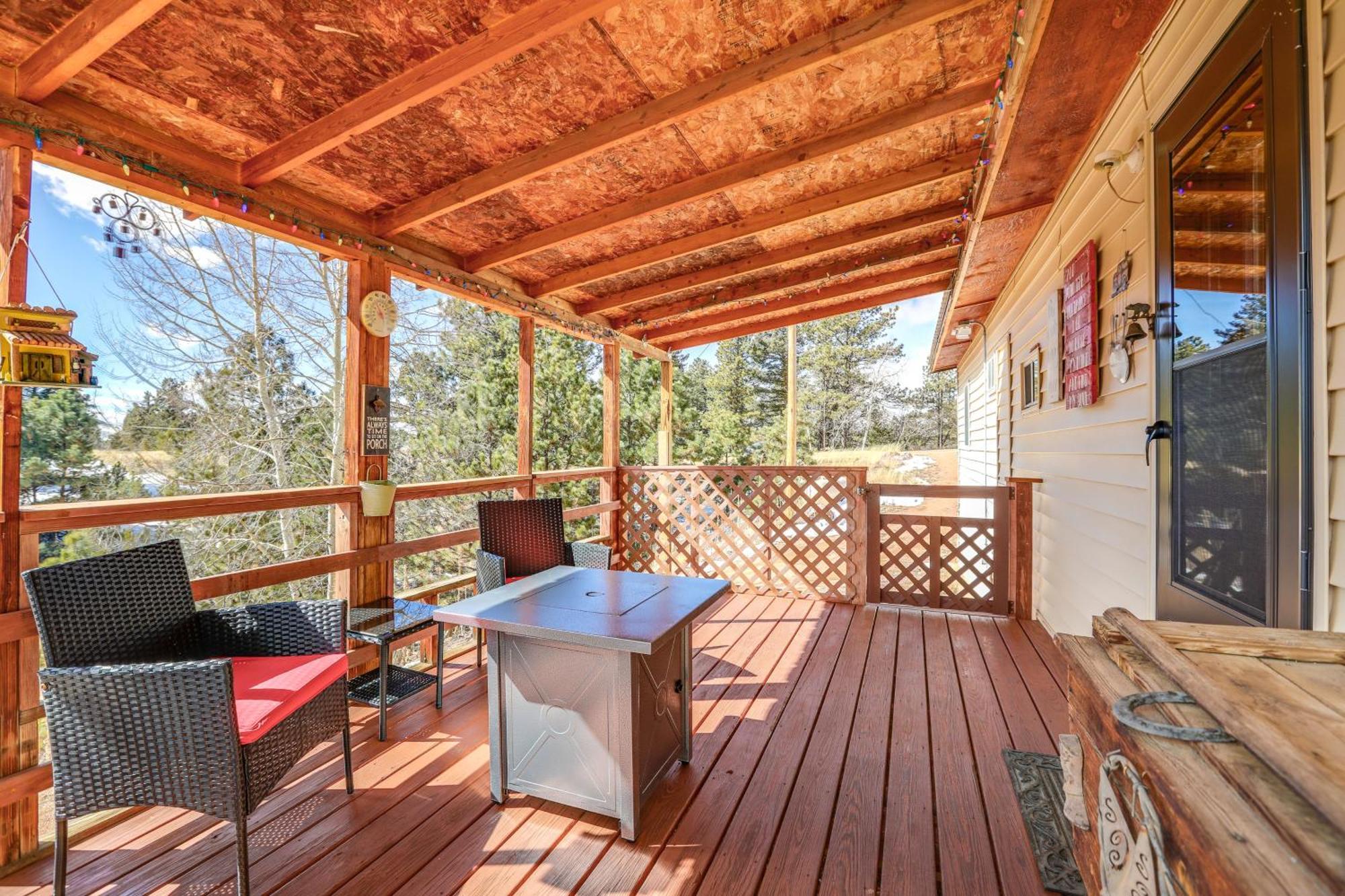 Colorado Vacation Rental With Deck And Mtn Views Cripple Creek Eksteriør billede