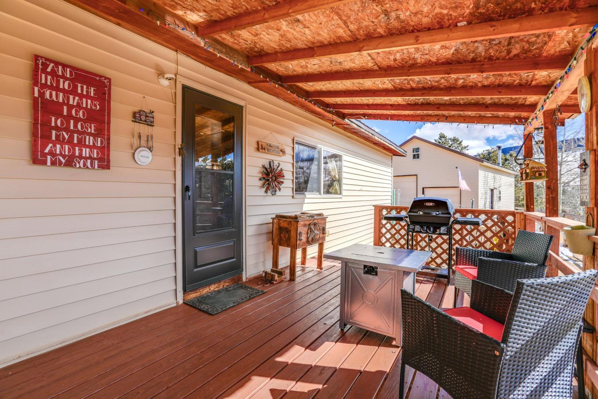 Colorado Vacation Rental With Deck And Mtn Views Cripple Creek Eksteriør billede