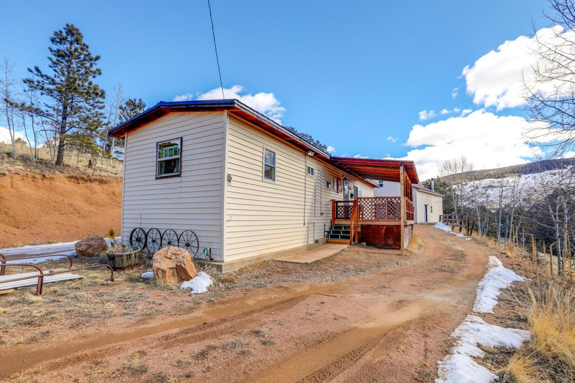 Colorado Vacation Rental With Deck And Mtn Views Cripple Creek Eksteriør billede