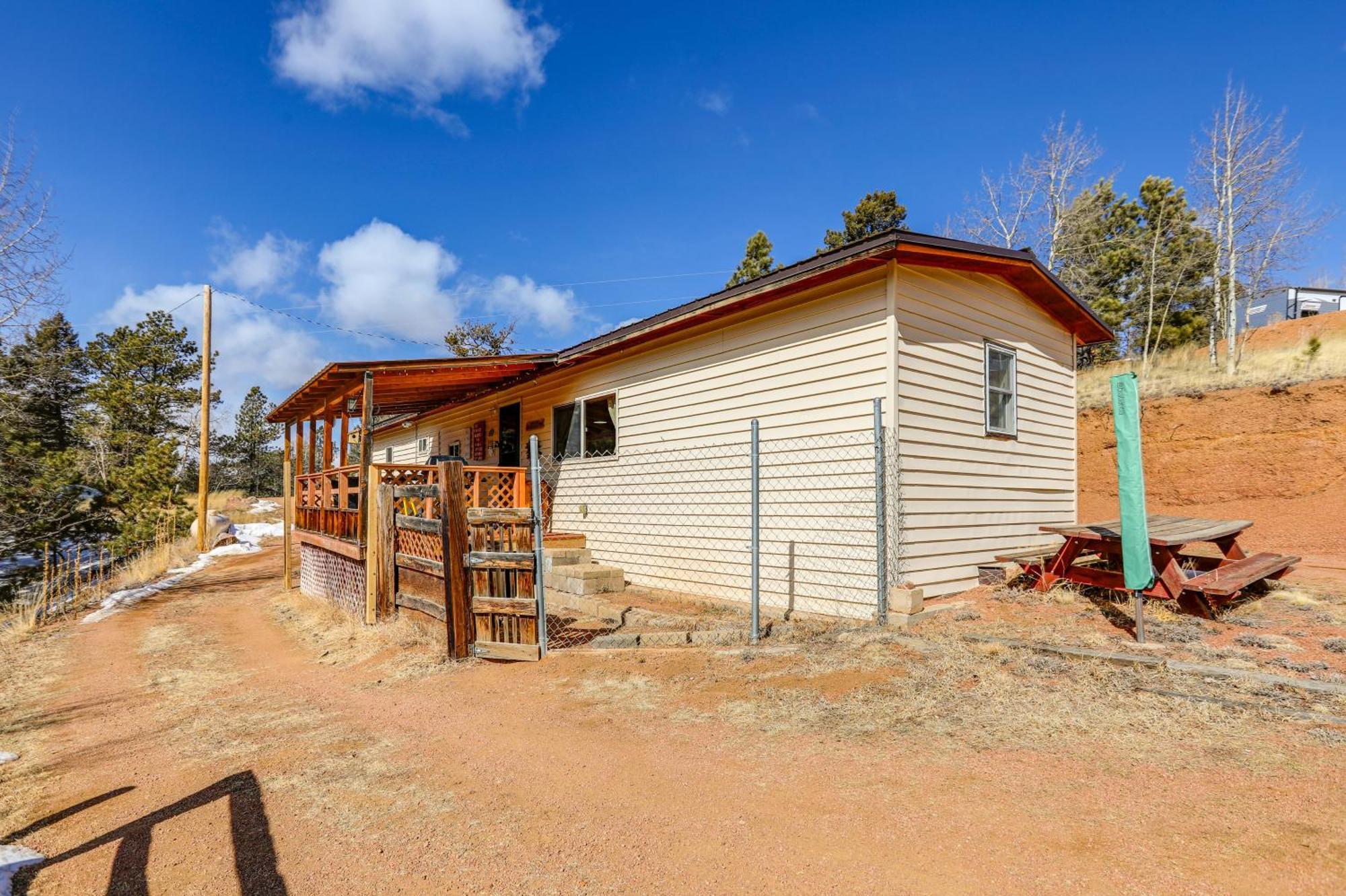 Colorado Vacation Rental With Deck And Mtn Views Cripple Creek Eksteriør billede